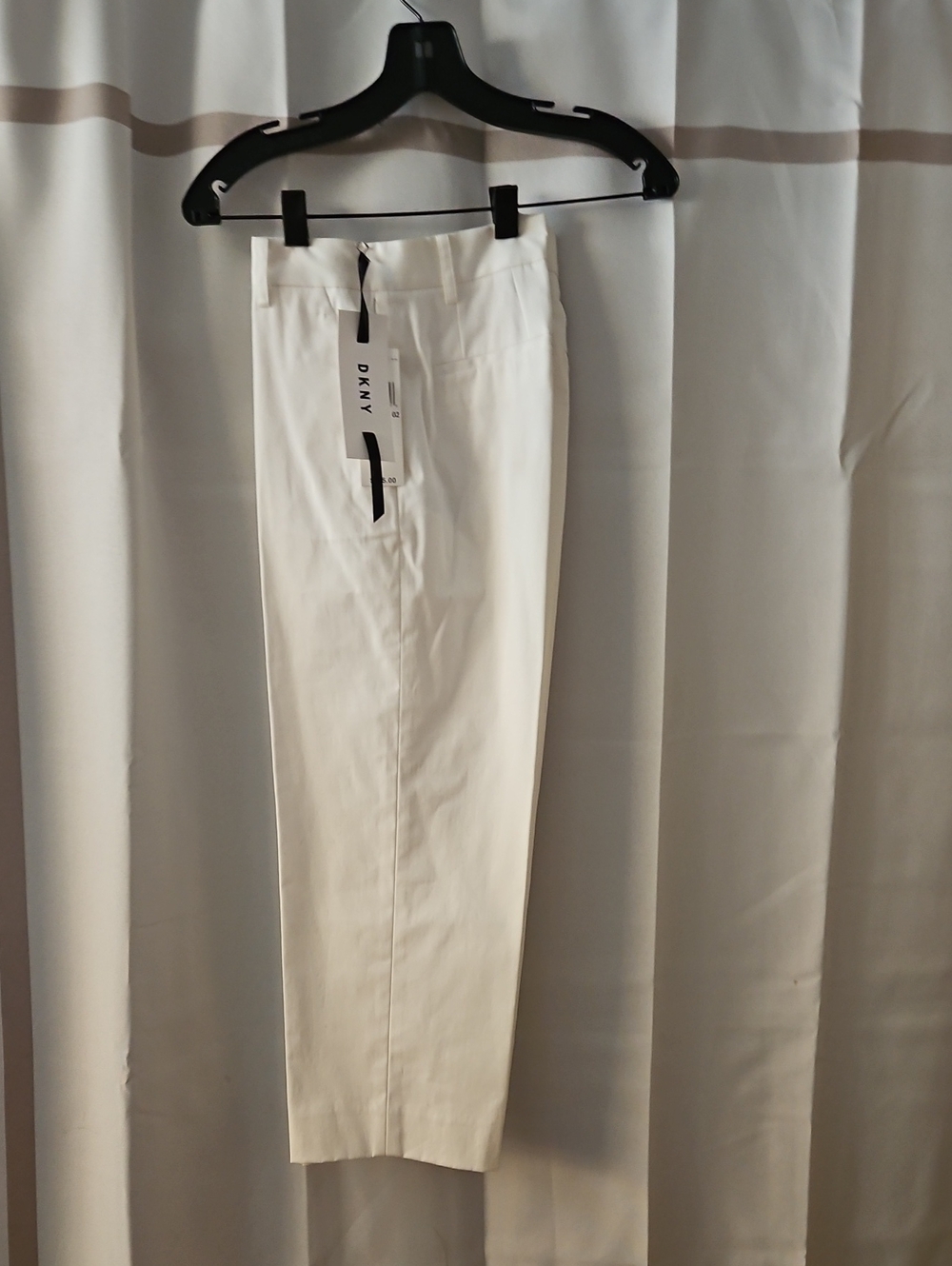 DKNY Women's Cream Dress Trousers